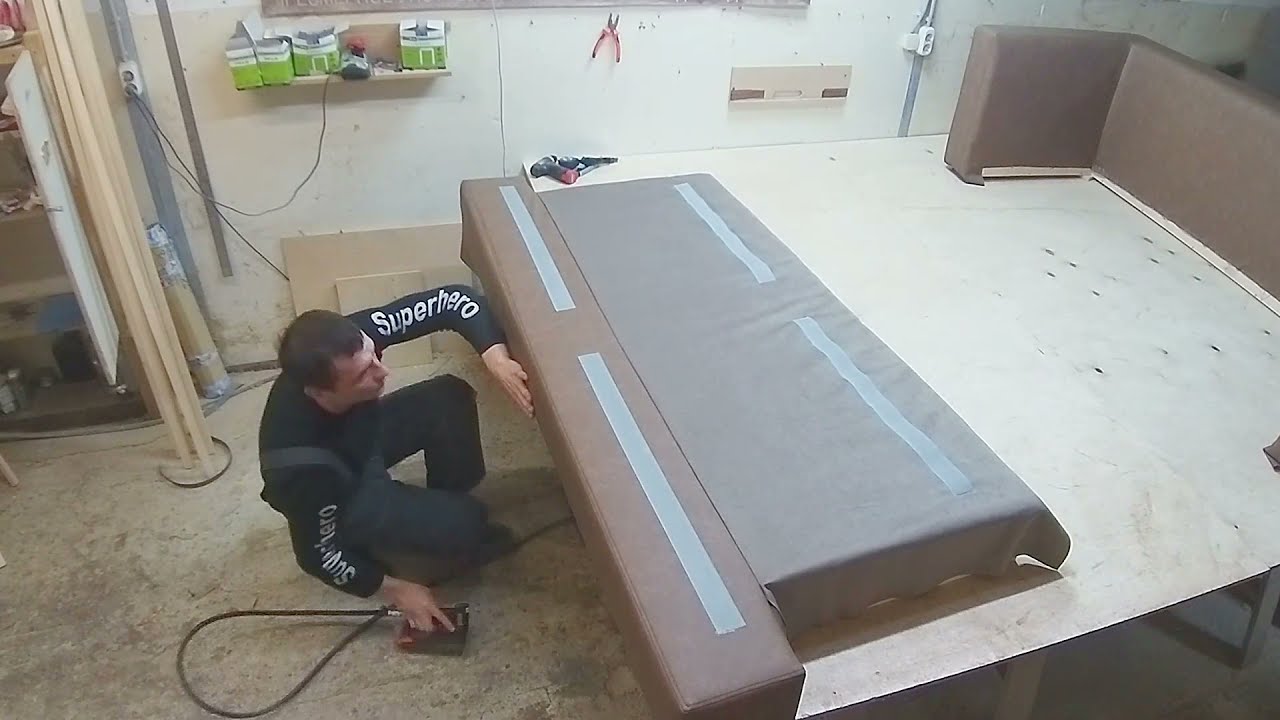 How to make a sofa in the office/Part 2/Изговление дивана в офис / 2