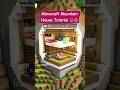 Minecraft Mountain House Tutorial #shorts
