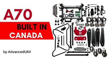 AUAV A70 Built in Canada – Assembly Timelapse