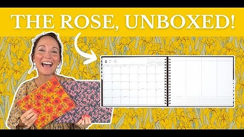 Inside the Rose 2026 Planner: A Full Deep Dive Tour