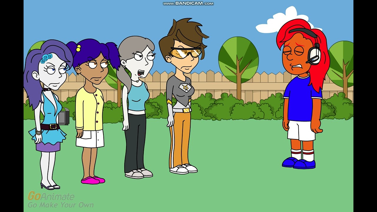 Rainboy107 Does Magic Tricks To Rarity, Iris, Wii Fit Trainer Girl, And Tracer And Gets Grounded