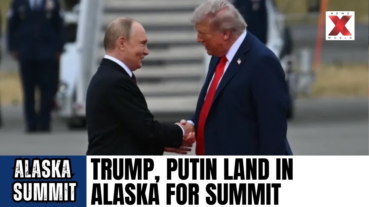 Alaska Summit: Trump And Putin Touch Down In Alaska Ahead Of Summit ...