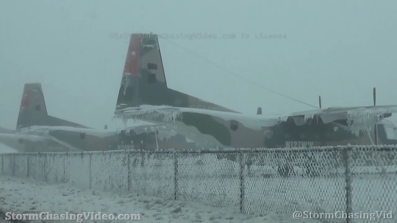 Dense Fog And Rime Ice, Northern, Illinois  - 1/4/2021