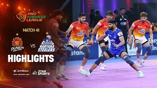 Haryana Steelers edge past Puneri Paltan in a nail-biter HIGHLIGHTS PKL 12
