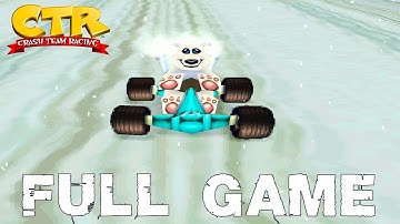 Crash Team Racing 100% Complete Story Walkthrough With No Commentary