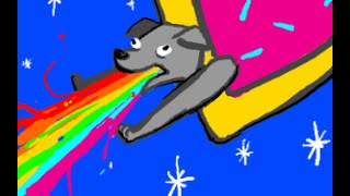 Nyan Dog ANIMATED! (60fps)