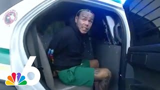 Bodycam video shows rapper Tekashi 6ix9ine being arrested in Florida screenshot 5