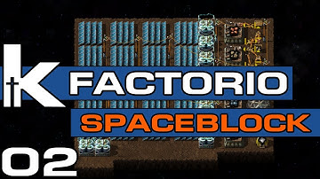 Factorio Spaceblock - Ep 02 | More Resources to Make More Resources | Modded Factorio 0.18