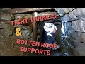 Mine Explore | We Have A Quick Look Into A Old Disused Lead Mine Full Of Fluorite Crystals