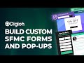 How to create marketing cloud forms and popups with digioh