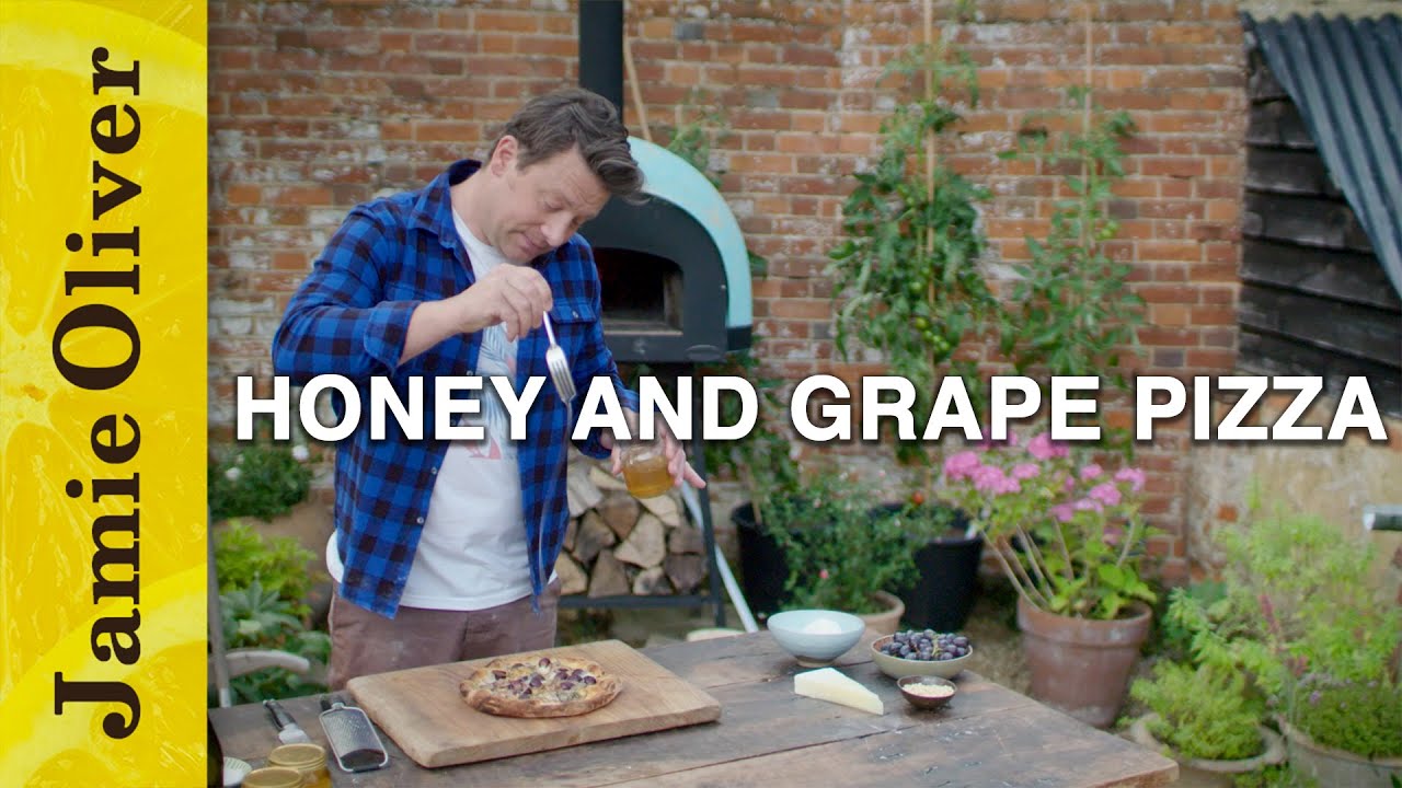 Honey & Grape Pizza | Jamie Oliver