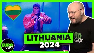 🇱🇹 LITHUANIA EUROVISION 2024 REACTION: Silvester Belt - Luktelk