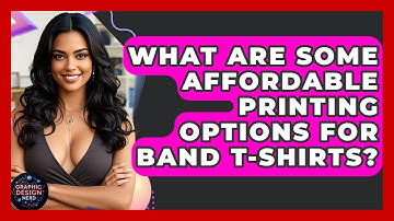 What Are Some Affordable Printing Options For Band T-Shirts? - Graphic Design Nerd