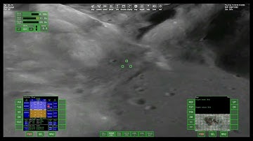 Apollo 15 Simulation of Hadley Rille Approach and Landing