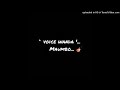 Voice wonder maumbo official audio