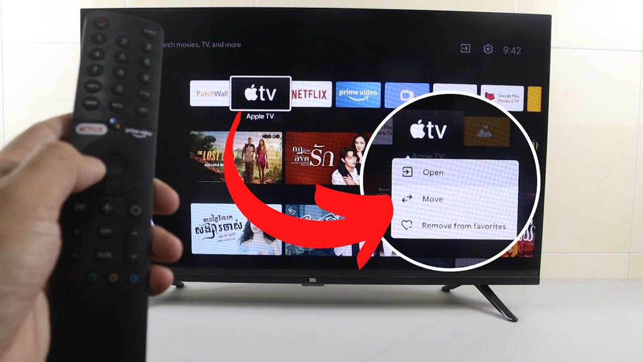 How To Move App Icon On Android Smart TV YouTube