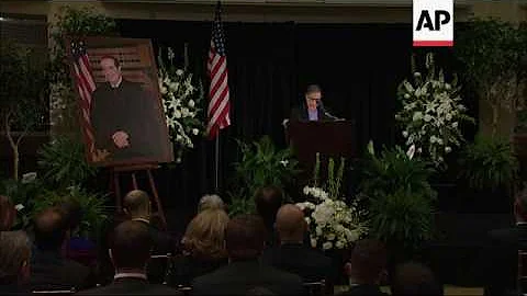 Ginsburg Honors Scalia at Memorial