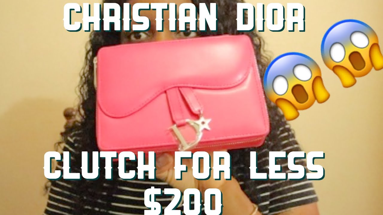 My BRAND NEW Less than $200 Christian Dior Clutch Case   Unboxing, Review and First Impressions!