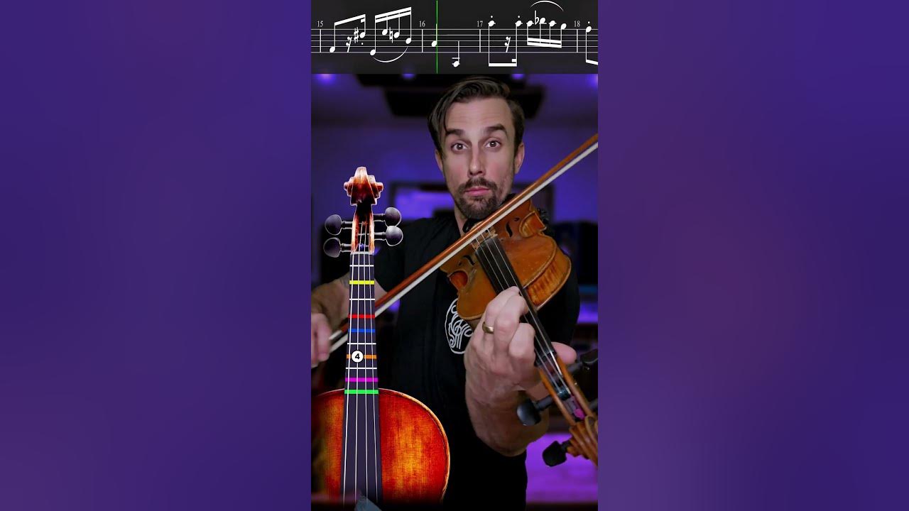 🎻 Paganini - Caprice 24 Violin Tutorial with Sheet Music and Violin Tabs 🤘