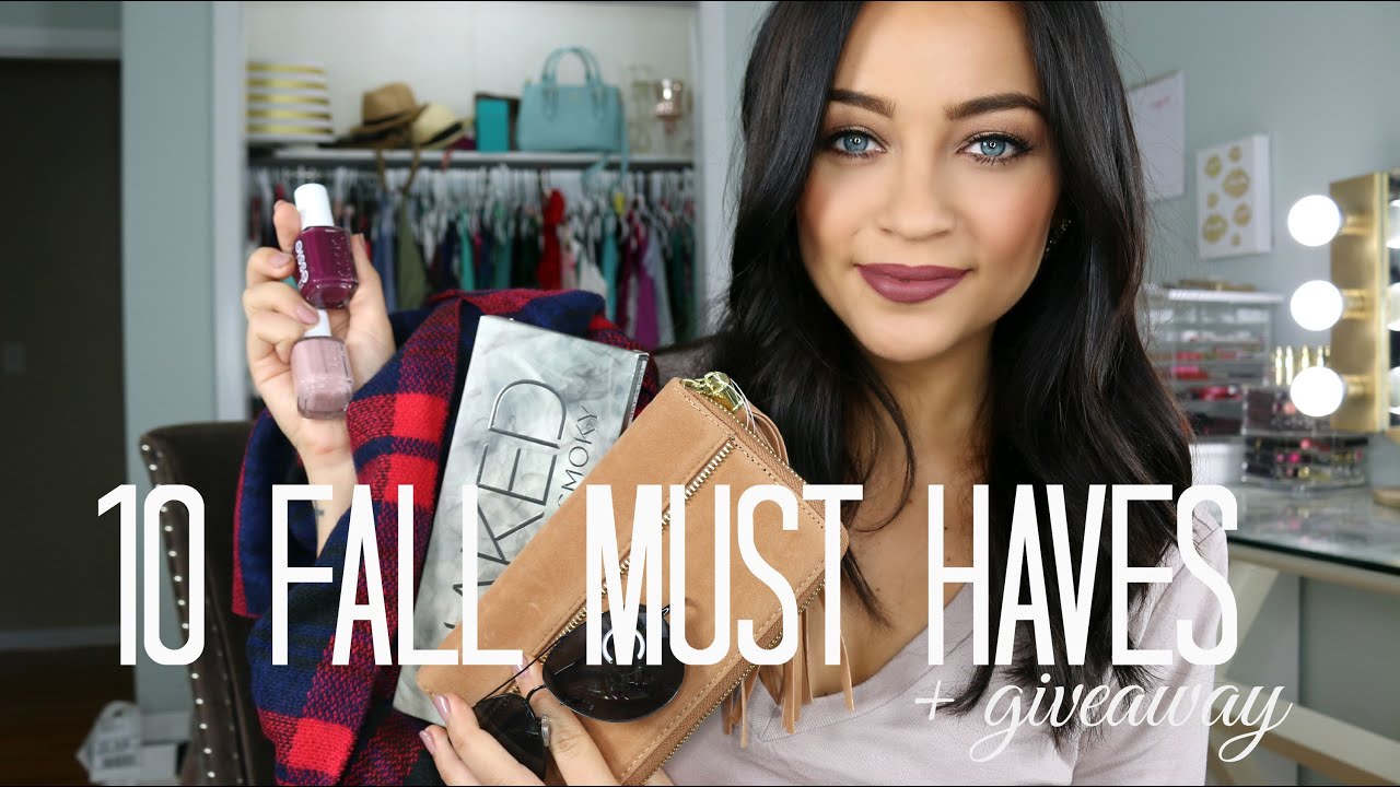 10 FALL MUST HAVES [+ GIVEAWAY] | Stephanie Ledda