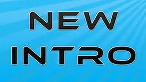 My Channel intro for 2016!