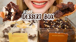 #166 Request ASMR DESSERT BOX KEKINIAN KEJUNYA LUMER DIMULUT! | ASMR Indonesia