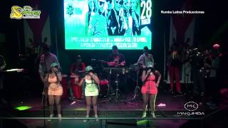 Video thumbnail of "Y QUE DE MI || LA CARO BAND || MR.SWING EN MAKUMBA 21-03-15"