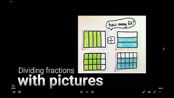 Dividing Fractions by Fractions using Models - 3 examples