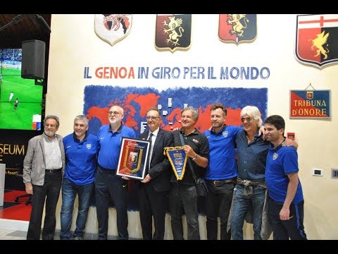 Boca Juniors in visita al Museo del Genoa, Brignardello: "Emozione e obbligo venire a Genova"