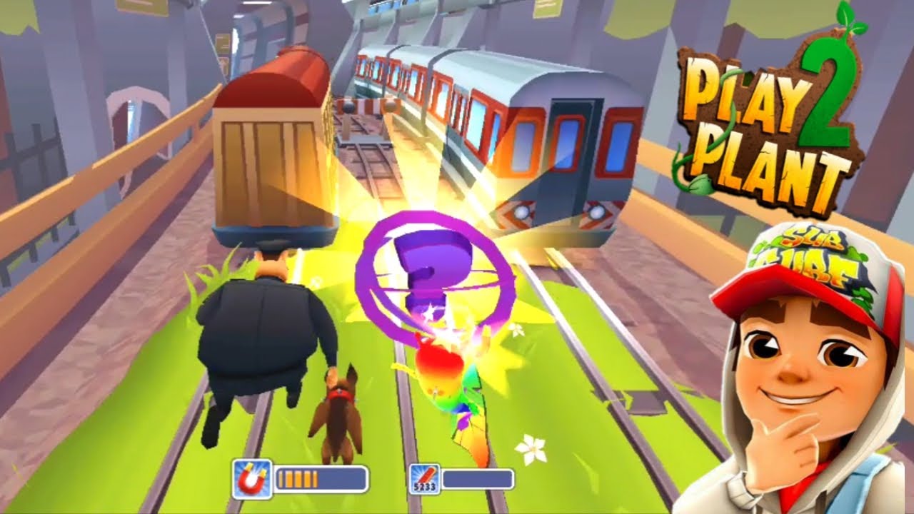 Subway Surfers: Vancouver - Play 2 Plant - Gameplay 