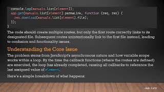 How to Dynamically Create app.get Routes in Express Using a Loop