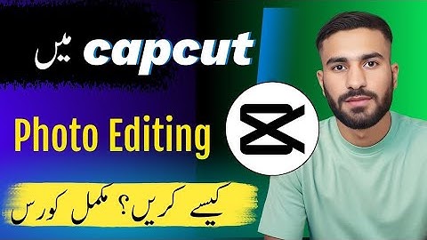 Capcut Photo Editing Tutorial 2024 || How to Edit Photos on Capcut?