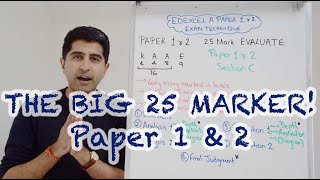 25 Marker - Paper 1 & 2 - Edexcel A Level Economics