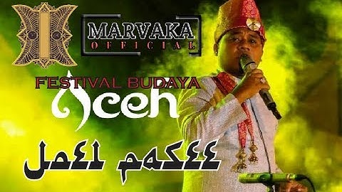 Joel pase ACEH PUSAKA live di acara FESTIVAL BUDAYA ACEH di Lhokseumawe
