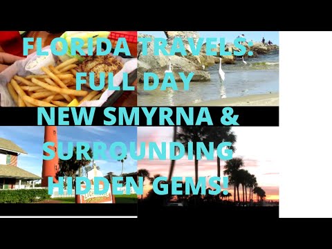 PLACES TO VISIT IN FL//Our Day at Smyrna Dunes Park & Ponce Inlet//Beach,Fishing & Food!