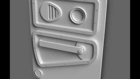 Blender: Modeling an Alien Isolation Lever (Part 2)