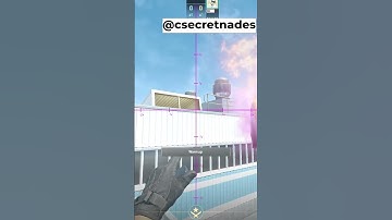 NUKE A UP HUT MOLY FROM T ROOF #csecretnades #nuke #cs2 #utils