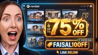 Full Rendair Ai Coupon Code  - GeT Exclusive 75% OFF Apply Coupon Code ( FAISAL10OFF ) Updated 2026 News