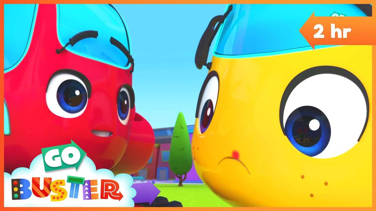 Buster the Bus gets a wobbly ! Go Buster - Bus Cartoons & Kids Stories ...