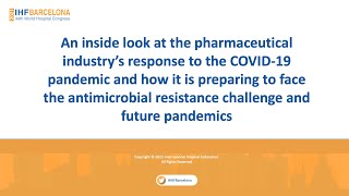 An inside look at the pharmaceutical industry’s response to the COVID-19 pandemic