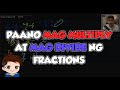 how to multiply &amp; divide fractions | Tagalog Lecture