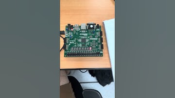 Seven-Segment Display coded in Verilog and displayed on an FPGA