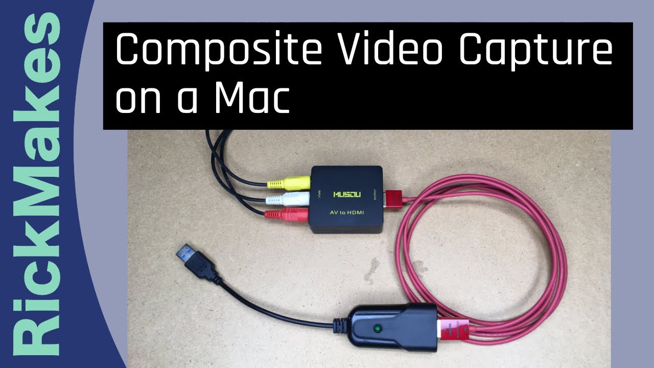 RCA S-Video To USB Capture Adapter For PC and Mac