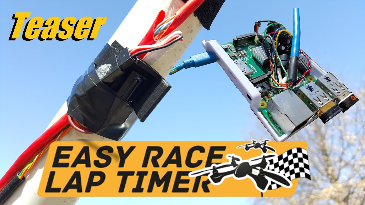 Drone Racing Timer EasyRaceLapTimer Introduction for Drone Racing (TEASER) - YouTube