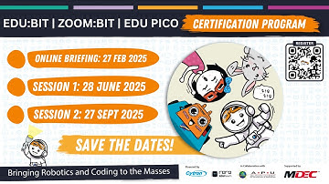 EDU:BIT, ZOOM:BIT & EDU PICO Certification Program Briefing and Q&A Session