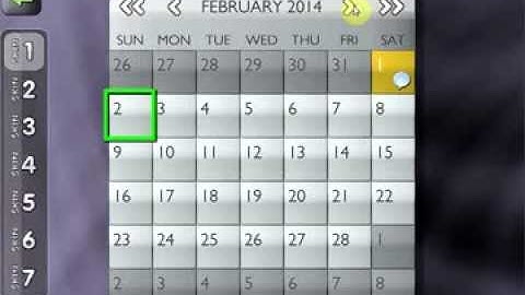 Widget Candy for Corona & Gideros iOS Android SDK - Calendar Widget & Scroll View