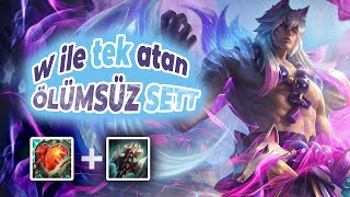 Ohaaa Tek W İle Tek Atan Ve Ölümsüz Sett Oyunun En Güçlüsü Olmuş Wild Rift Sensey