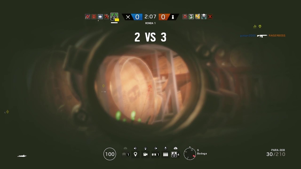 3 VS 1 // R6 // WALL HACK 😎🕹️ - YouTube