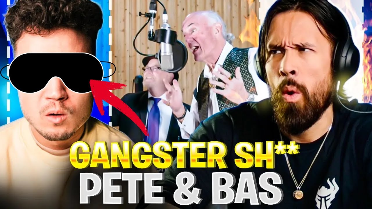 BLINDFOLDED First Time Hearing PETE & BAS – Gangster Sh** 😳 | REACTION