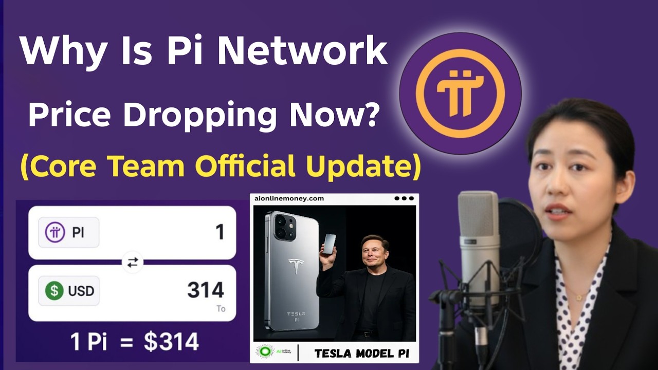 Почему сейчас падает цена на Pi Network? (Официальное обновление от основной команды) РЕАЛЬНАЯ ЦЕ...